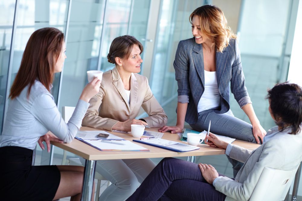 - women at the office - Women Venturing into Entrepreneurialism - photo